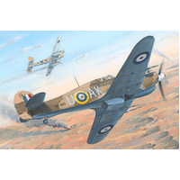 1:48 "Hurricane" MK.II C/TROP Plastic Model Kit (HB81779)