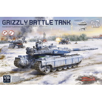 1:35 Grizzly Battle Tank Plastic Model Kit (BDM-BC002)
