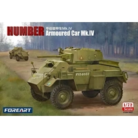 1:72 Humber Armored Car MK.IV Plastic Model Kit (FOR-2007)