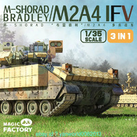 M-Shorad M2A4 IFV Bradley 1:35 Plastic Model Kit