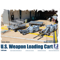 1:48 U.S. Weapon Loading Cart Plastic Model Kit (ZM80160)