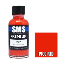 Premium Red Acrylic Lacquer 30ml PL03