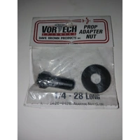 Vortech Prop Adapter nut 1/4-28 short (S428-8428)