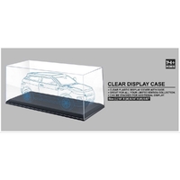 1:18 Black Display Case (L) 35.5cm x (W)15.6cm x (H)15.3cm KC9919BLK