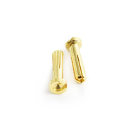 4.0mm Low Profile Gold Plated Connector Male 2pc (TRC-0407)