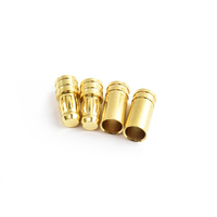  5.0mm Gold Plated Connector F and M 2 Pairs/Bag ( TRC-0501)
