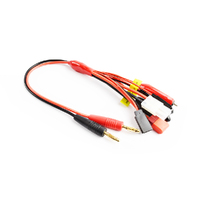 4.0mm Plug to Glow/Tamiya/Deans/JR TX+RX (TRC-5006B)