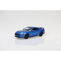 1:24 Blue 2018 Ford Mustang GT Right Hand Drive (DDA6-79352)