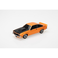 1:24 Orange/Black A9X Torana Standard w/Wire Wheels Spectra Rides (DDALU24)