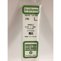 35cm Plastic Angle .188 pk of 3 (EG296)