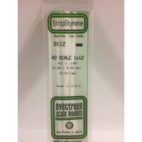 0.011 x 0.138 x 14&quot; (10) HO-Scale Strips EG8112