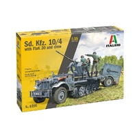 1:35 SD.KFZ. 10/4 with Flak 30 (6395S)