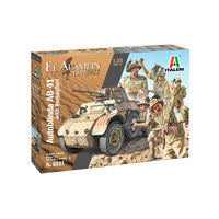 AB 41 with Bersaglieri Italian Infantry 1:35 6591