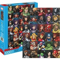  Marvel - Heros Collage 1000pc puzzle ( 65358)