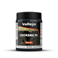  Diorama Effects Black Thick Mud 200ml (AV26812)