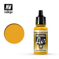 Model Air Yellow RLM04 17ml Acrylic Airbrush Paint (AV71078)