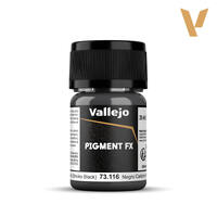  Pigments Carbon Black Smoke Black 30ml 73116