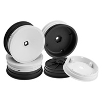 Inverse B4.1 12mm Hex Front wheel (White) 4pc (JC3337)