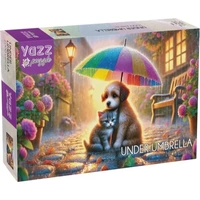 Under Umbrella 1000pc Jigsaw Puzzle (YAZ-3888)