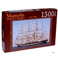 Yelkeni Gemi Big Sailing Ship By Alexchered 1500pc Jigsaw (MAG-3532)