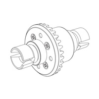 Hyper Go Full Metal Gear Differential Box MJXS-16420Y