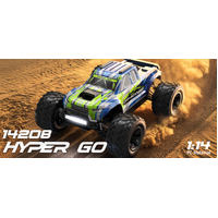 1:14 Hyper Go 4WD High-Speed Off-road Brushless RC Truck (MJX-14208)