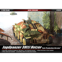 1:35 Hetzer Early Production Plastic Model Kit (ACA-13278)