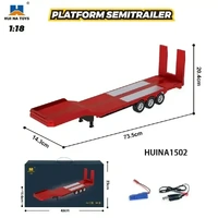 1:18 Flatbed Trailer (Red) (HN1502-R)