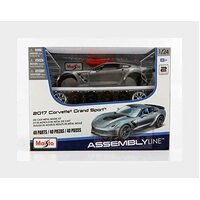  1:24 Assembly Line 2017 Chevrolet Corvette Grand Sport (MAI-39527)