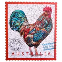 Chook - Sally Edmonds 202pcs Wooden Puzzle