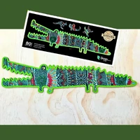 Mr Croc 80pcs Wooden Jigsaw (048069)