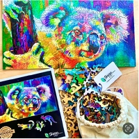 Cuddly Koala 168pcs Wooden jigsaw (048298)