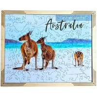 Kangaroo Postcard Framed Puzzle (048458)