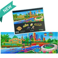 Magnetic Melbourne 222pc Wooden Jigsaw Puzzle (048519)