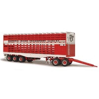 1:64 Livestock Trailer with Dolly - Victoria River Transport (12967)
