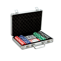 Poker Chip 200pc Aluminum Case (P200AL)
