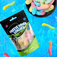 Mini Sour worms Freeze Dried (HJ-0312)