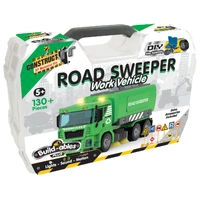 Build-ables Plus - Road Sweeper, Work Vehicle (011394)