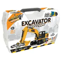 Build-ables Plus-Site Excavator, Super Digger 5+yrs 011400