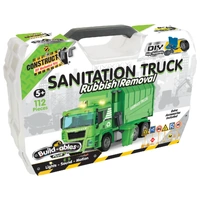 Build-ables Plus - Santation Truck. Rubbish Removal (011431)