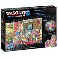  Wasgij Mystery 17 "Catching a Break" 1000pc (HOL772391)