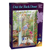 Out The Back Door - Veggie Garden Yorkies - 500pc XL (HOL77853)