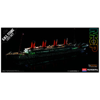1:700 R.M.S. Titanic + LED Set MCP Plastic Model Kit (ACA-14220)