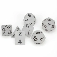 Frosted Clear/Black 7-Die Set (CHX27401)