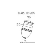 Replacement 13cc Cup and Lid (HS-83#35)