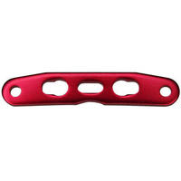 Suspension plate 3mm F and R red (MV162D5R )