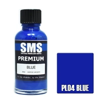 Premium Blue Acrylic Lacquer 30ml Paint PL04